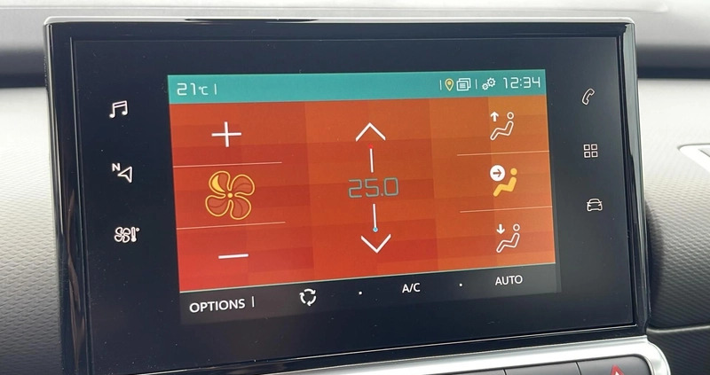 Citroen C4 Cactus cena 49900 przebieg: 135163, rok produkcji 2019 z Ustroń małe 352